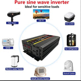 110V/220V System 300W PET Solar Panel+150A Charge Controller+12000W 10000W Inverter Power Generation Kit for Home Outdoor