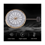 7022 Quartz Movement Double Calendar Replace 956.412 Three Pin Watch Accessories
