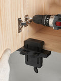 or Cabinets Frame Clamp Mini ABS Plastic Support Arm Multipurpose Cabinet Mounting Jig for Hidden Door Install