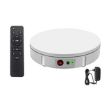 Automatic Electric Turntable, Jewelry Rechargeable Rotating Display Stand EU Plug