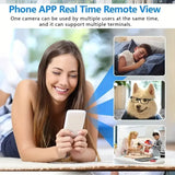 WiFi Mini Camera 1080P Surveillance Wide Angle Detect IP Security IR Night Vision Motion Detection Baby Monitor Hot Sale 2024