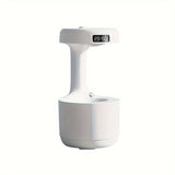1pc, 27.05oz Water Drop Backflow Humidifier - USB Powered Desktop Office And Home Decor