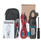 BSIDE ACM81 AC Clamp Meter 1MA True RMS Auto Range Mini Digital Multimeter V-Alert Current Test Diode Tester with Back Clip