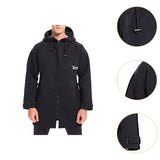 Waterproof Parka Jacket Poncho Change Robe Sun Protection Wetsuit Warm Coat for Camping Water Sports Kayaking Outdoor Activities