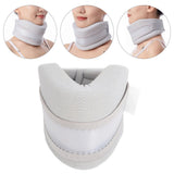 Removable Sponge Collar Holder Fixation Strap Breathable Relieve Pains Neck Brace Cervical Stress