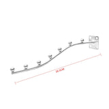 Rainproof Barber Pole LED Light Rotating Hair Salon Sign Wall Mount Energy Saving Wall Lamp Retro Style For Outdoor Indoor