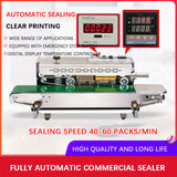 FR-880 automatic aluminum foil bag tea moon cake packaging hine commercial plastic film sealing
