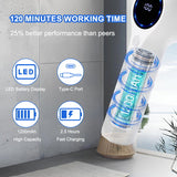 USB Rotary Cleaning Brush with 5 Brush Heads - Electric Cleaning Brush for Kitchen, Bathtub & Tile Scrubber