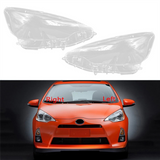 Car Right Shell Lamp Shade Transparent Lens Headlight Cover for Toyota Prius C 2012 2013 2014