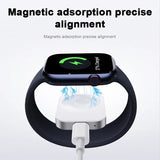 VIKEFON Portable Wireless Apple Watch Magnetic USB Charger For IWatch Series 9 8 7 SE 6 5 4 Fast Charging Station