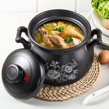 1pc Ceramic Casserole Dish With Lid, Ceramic Stew Soup Pot, High Temperature Resistant And Heat Resistant, Perfect For Kitchen