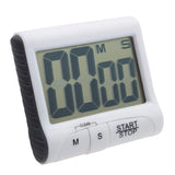 Digital Kitchen with Strong Magnet Back Stand Hanging Hole Loud Alarm Large LCD Display Cooking Timer Clock