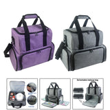 Large Nail Polish Case - Portable Travel Makeup Bag