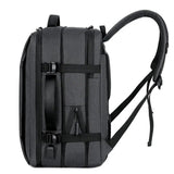 Classic Travel Men Business School Expandable USB Bag Large Capacity Laptop Waterproof Fashion Backpack