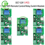 1-10PCS Tuya Smart 1CH 10A Wireless Wifi Relay Module Remote Control Light Switch Alexa Google Home