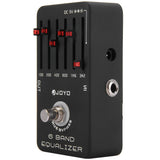 JOYO JF-11 6 Equalizer Pedal Effect True Bypass Electric Guitar Pedal Guitar Parts Tremolo Effector Loop Box