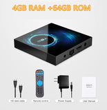 T95 10 Tv 4GB 64GB Allwinner H616 Quad Core 1080p H.265 Bluetooth 5.0 6K Youtube Android 10.0 Set Top Box