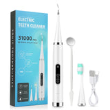 Electric Ultrasonic Scaler with LED Tartar Remover Electic Sonic Tooth Cleaner Dental Stone Removal Household