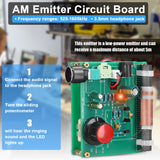 Amplitude Modulation Emitter Experimental Transmitters AM Signal Source DIY Circuit Board Radio Station Tools