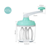 Multifunctional Manual Whisk Semi-automatic White Cream Cake Egg Mixer Hand Crank Beater Household Ferramentas Cocina
