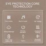Smart Eye Massager Airbag Vibration Eye Care Instrument Hot Compress Bluetooth Music Eye Massage Glasses Fatigue Pouch Wrinkle