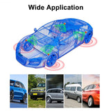 Digital LCD Display Solar/USB Powered Tire Pressure Monitoring System Car TPMS Auto Security Alarm Tyre Tester Electronics