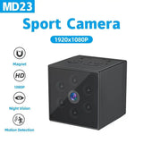 MD23 Micro Camera 1080P HD Camcorders Mini Cam with Motion Detection Infrared Night Vision Recording Clip Sports DV Recorder