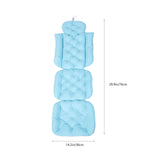Bathtub Mat Pillow Cushion Tub Bath Headrest Spa Pillows Relaxing Rubber Floor Cushioned Ergonomic Bathing Non Adult