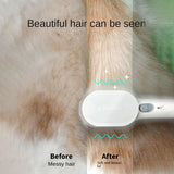 1 Piece Dense Toothed Comb Floating Hair Removal Knot Comb Brush Hair Removal Tool Pet Dog Supplies Green