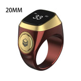 Smart Tasbih Tally Counter for Muslims Zikr Ring Digital Tasbeeh 5 Prayer Time Vibration Reminder Waterproof 2024 Hot Sale Gift