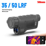 TK335/50PRO LRF Thermal Monocular Camera Built-in Laser Rangefinder Long Detection Range Video WIFI Hotspot Tracking for Hunting