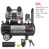 Small Industrial Oil-free Compressor Silent Woodworking High-Pressure Air Pump 220V 850W 1100W