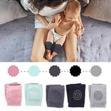 Crawling Anti Knee Pads Unisex Baby Toddlers Kneepads Non Slip Elastic Cotton Socks 5 Pairs