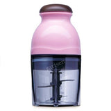Mini Electric Meat Grinder Processor Vegetable Fruit Blender Chopper Baby Food Supplement 600ml