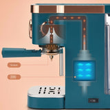 Espresso 20bar coffee machine semi automatic cafe powder cappuccino electric coffee maker DL-KF5400  220V