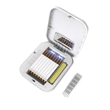 Saxophone Mouthpiece Cleaning UV Disinfection Box Sterilizing Reeds Sterilization Protection Case Holder for Musical Instrument