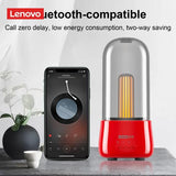 Lenovo L02 Wireless Sound Box High Fidelity Mega Bass Portable Bluetooth-compatible 5.0 Audio Speaker Night Light for Smart Phone