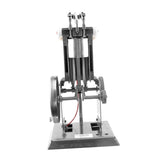 Diesel Model Internal Combustion Engine - Stainless Steel Educational Toy for Physics Class, Lab Teaching Tool for DIY Students