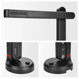 NETUM Book T101 Autofocus Document Scanner Max A4 A3 Size with Smart OCR Led Table Desk Lamp for Family Home Office