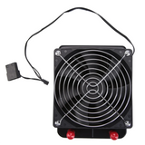 120mm 10 Pipe CPU Cooler Row Heat Exchanger Radiator with Fan for PC Computer LED Water Cooling System