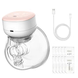 P3 Wearable Electric Breast Pump - Hands Free, Low Noise, Comfort Milk Collector for Breastfeeding, BPA-free