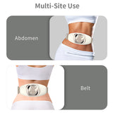 High-Frequency EMS Pulses Wireless Massager with Infrared Heating - Massageador Muscular Relief for Back, Abdominal or Waist Pain Belt.