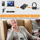 Neoteck HiFi Headphone Amplifier Bluetooth 5.0 Receiver Portable 3.5mm Audio Earphone Amp Components For Phones Computers