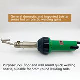1600W Hot Air Plastic Gun Accessories Wall Fast Y-Shaped Round PVC or Special Welding Nozzle