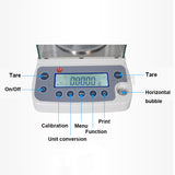 Lab Analytical Digital 120g*0.0001g 0.1mg Laboratory High Precision Electronic Balance Scale