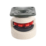12 Pcs Retractable Leveling Casters Industrial hine Swivel Caster Castor Wheel for Office Chair Trolley 220lbs