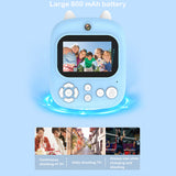 Instant LCD Screen Kids Video Digital Camera Birthday Gift Pink