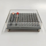 56 Assort Special Brand Watches Repairing Screwdriver Blades Tool Kit With Storage Base Clear Dust Cover For Watchmakers 3902