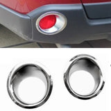 Top-Car Rear Fog Light Lamp Frame Trim For Nissan X-Trail T31 2008-2011 Tail Foglight Cover Car Styling Accessories