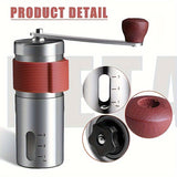 1pc, Manual Coffee Grinder, Mini Portable Grinder, Home Hand Coffee Machine, Halloween Christmas Wedding Birthday Gift Coffee Maker Accessories